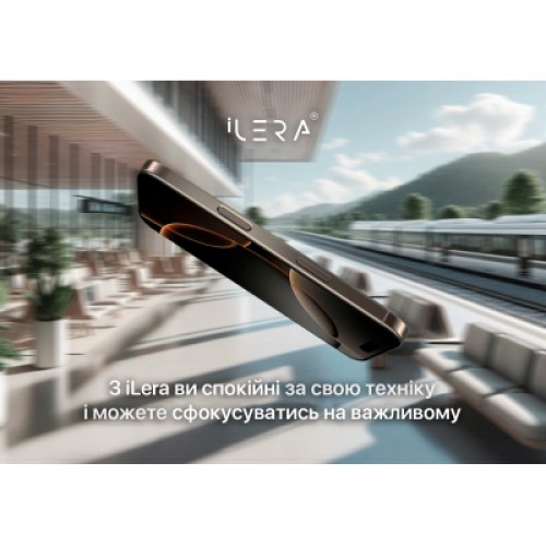 Стекло защитное iLera Premium Sapphire Ultra + Corning Glass iPhone 16 Pro (ILPRSAP16PRO)