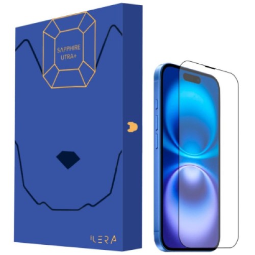 Стекло защитное iLera Premium Sapphire Ultra + Corning Glass iPhone 16 Pro (ILPRSAP16PRO)