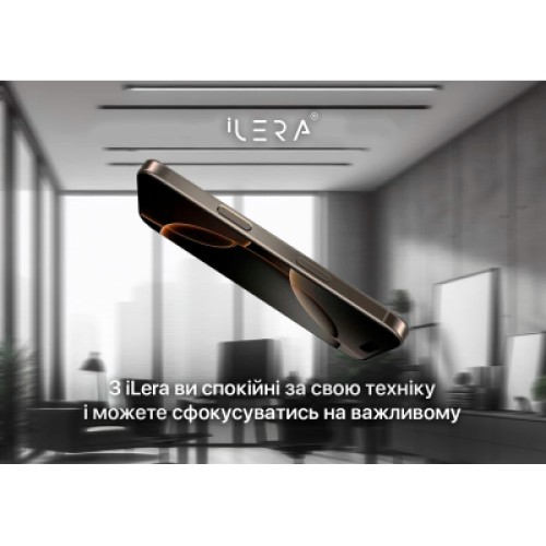 Стекло защитное iLera Sapphire Ultra + Glass iPhone 15 (ILSPDL15)