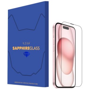 Стекло защитное iLera Sapphire Ultra + Glass iPhone 15 Plus (ILSPDL15PS)