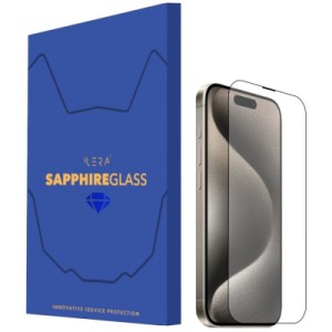 Стекло защитное iLera Sapphire Ultra + Glass iPhone 15 Pro Max (ILSPDL15PRMX)