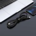 Дата кабель USB-C to Lightning 1.2m 3A 20W silicone black Acefast (AFC2-01B)