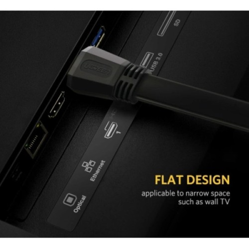 Кабель мультимедийный HDMI M to HDMI M 5.0m Ugreen (UGR-50821)