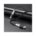 Дата кабель USB-C to USB-C 1.0m 3A 60W silicone black BOROFONE (6974443384802)