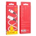 Дата кабель USB 2.0 AM to USB-C 1.0m silicone white BOROFONE (6974443386424)