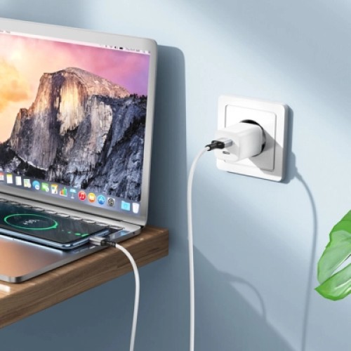 Дата кабель USB 2.0 AM to USB-C 1.0m silicone white BOROFONE (6974443386424)