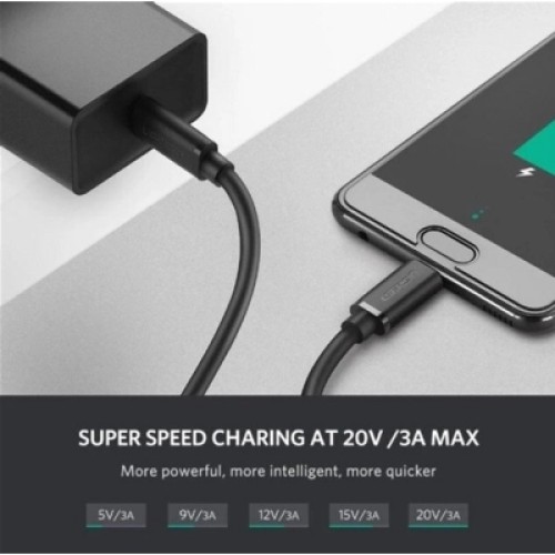 Дата кабель USB-C to USB-C 2.0m Ugreen (UGR-10306)
