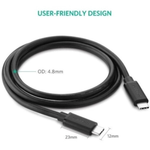 Дата кабель USB-C to USB-C 2.0m Ugreen (UGR-10306)