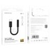 Переходник USB-C to 3.5mm F 0.10m black BOROFONE (6974443385069)