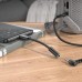 Переходник USB-C to 3.5mm F 0.10m black BOROFONE (6974443385069)