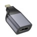 Переходник USB-C to HDMI F gray HOCO (6942007645584)
