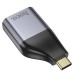 Переходник USB-C to HDMI F gray HOCO (6942007645584)