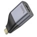 Переходник USB-C to HDMI F gray HOCO (6942007645584)