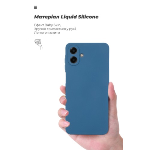 Чехол для мобильного телефона Armorstandart ICON Samsung A07 4G Dark Blue (ARM86778)