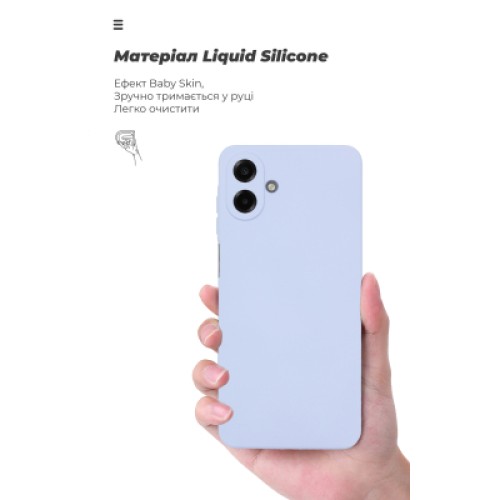 Чехол для мобильного телефона Armorstandart ICON Samsung A07 4G Lavender (ARM86774)