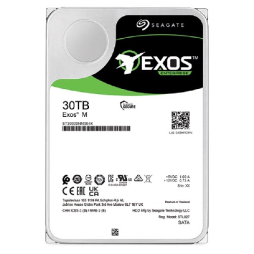 Жесткий диск 3.5" 30TB Exos M Seagate (ST30000NM004K)