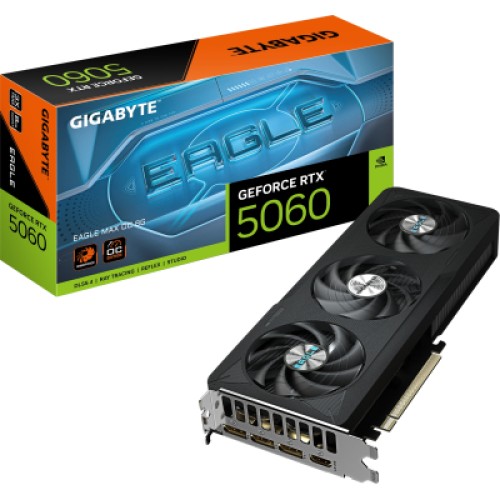 Видеокарта GIGABYTE GeForce RTX5060 8Gb EAGLE MAX OC (GV-N5060EAGLEMAX OC-8GD)