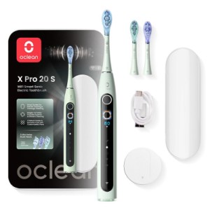 Электрическая зубная щетка Oclean X Pro 20 Set Electric Toothbrush Green (6970810556933)