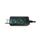 Кабель питания USB to DC 5.5x2.1mm 0.8m 12V 1.5A XoKo (DC-5-12-1,5A)