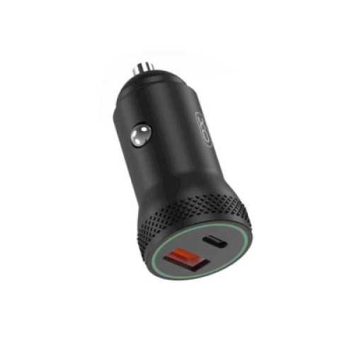 Зарядное устройство XO 1xUSB QC3.0 + 1xUSB-C PD18W black (CC33-BK)
