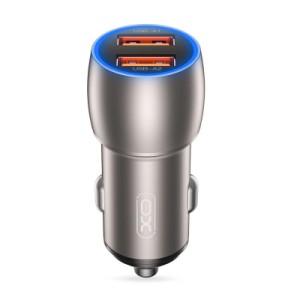 Зарядное устройство XO 2xUSB QC3.0 36W + cable USB to Micro 5P black (СC52-M-BK)