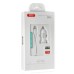 Зарядное устройство XO 2xUSB 2.1A + cable USB to Lightning white (TZ08-L-WH)