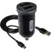 Зарядное устройство XO 2xUSB 2.1A + cable USB to Micro 5P black (TZ08-M-BK)