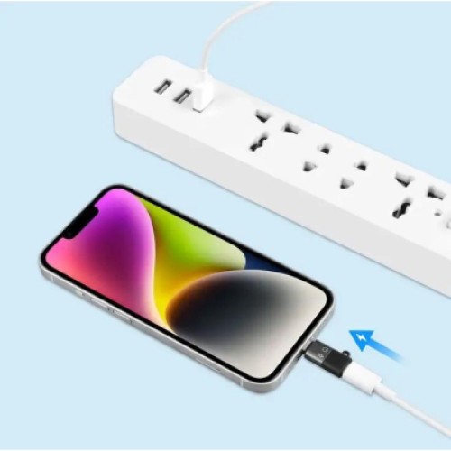 Переходник USB-C F to Lightning M charger-audio XoKo (AC-029)