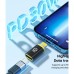 Переходник USB-C F to Lightning M 30W black XoKo (AC-033)