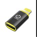 Переходник USB-C F to Lightning M 30W black XoKo (AC-033)