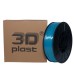 Пластик для 3D-принтера 3Dplast PLA 1.75мм, 0.85кг, transparently-blue (3DPLA17508CBL)