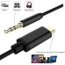 Кабель мультимедийный USB-C to 3.5mm M 1.0m black XoKo (AUX-002-BK)