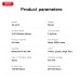 Мышка XO M12 Wireless Transparent/Blue (M12 Blue)