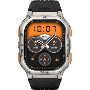 Смарт-часы KOSPET Tank M3 ULTRA SILVER (6974958250715)