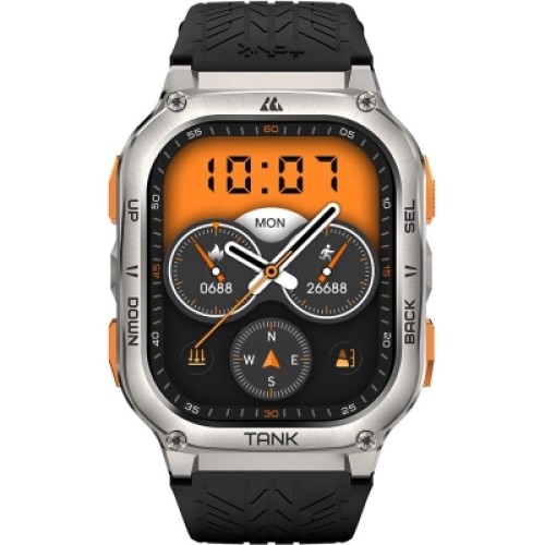 Смарт-часы KOSPET Tank M3 ULTRA SILVER (6974958250715)