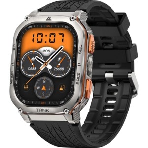 Смарт-часы KOSPET Tank M3 ULTRA SILVER (6974958250715)