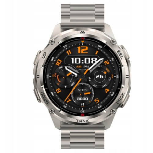 Смарт-часы KOSPET Tank T3 ULTRA 2 SE SILVER (6974958251187)