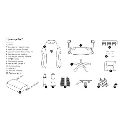 Кресло игровое Anda Seat Luna Pro Fabric Size L Dark Gray (AD18T-44-GB-F)