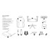 Кресло игровое Anda Seat Luna Pro Fabric Size L Dark Gray (AD18T-44-GB-F)