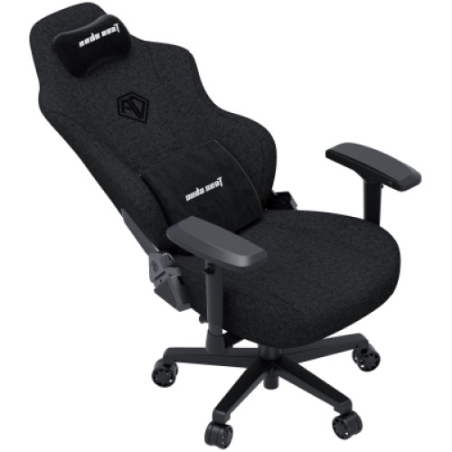 Кресло игровое AndaSeat Phantom 3 Pro Fabric Size L Dark Gray (AD18YC-06-GB-F)