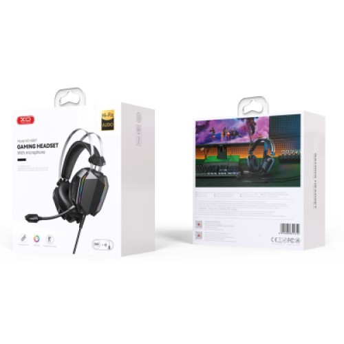 Наушники XO GE-07 Static Gaming Black (GE-07 Black)
