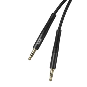 Кабель мультимедийный 3.5mm M to 3.5mm M 1.0m black XO (NBR175A-BK)