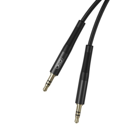 Кабель мультимедийный 3.5mm M to 3.5mm M 1.0m black XO (NBR175A-BK)