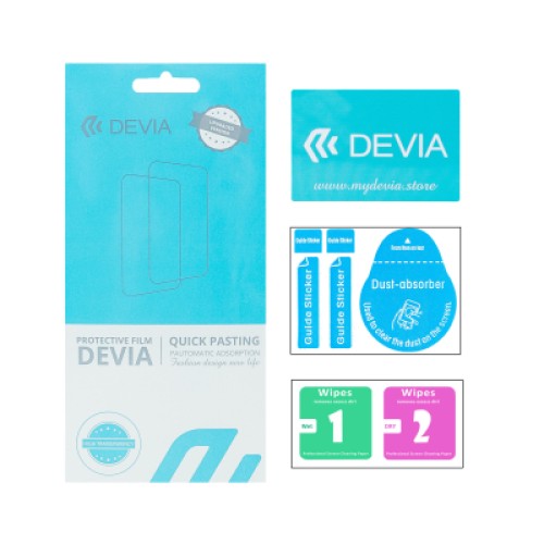 Пленка защитная Devia Premium Apple Watch Series 7 Aluminum 3 pcs (DV-GDR-APL-WS7AL)