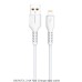 Дата кабель USB 2.0 AM to Lightning 1.0m 2.4A silicone white Denmen (DM-D42L-WH)