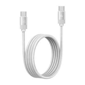 Дата кабель USB-C to USB-C 60W white Usams (US-SJ704)