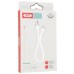 Дата кабель USB 2.0 AM to Lightning 0.25m 2.4A white XO (XO-NB179-BK)