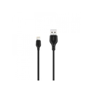 Дата кабель USB 2.0 AM to Lightning 1.0m 2.1A black XO (NB36-L-1-BK)
