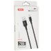 Дата кабель USB 2.0 AM to Micro 5P 2.0m 1.5A braided black XO (NB143-M2-BK)