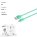 Дата кабель USB 2.0 AM to Micro 5P 1.0m 2.4A green XO (NB156-M-GR)